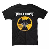 Megadeth Rock Metal Marškinėliai S yellow