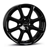 R17x7J 4X100 ET38 CB-64.1 black glossy
