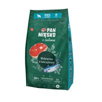 PAN MĘSKO with Herbs Beef with tuna S – sausas maistas šunims – 9kg