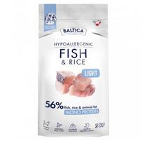 BALTICA Nutraceutic Hypoallergenic Light M Fish with rice – sausas maistas šunims – 3kg