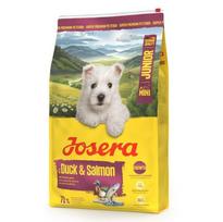 JOSERA Mini Junior Duck & Salmon – sausas maistas šunims – 10kg