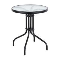 Sodo stalas 60cm grūdinto stiklo stalas sodo terasos balkonui MultiGarden
