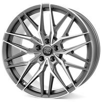 Ratlankis MSW 50 R22x11.5 5x130 ET 14 CB 71.6 (Matt Gun Metal Full Polished) (1050 kg)