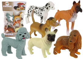Šunų figūrėlių rinkinys Lean Toys, 6vnt.