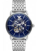 VYRŲ LAIKRODIS EMPORIO ARMANI AVIATOR AUTOMATIC AR60024 + DĖŽUTĖ (zi098a)