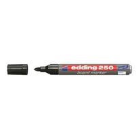 Edding 250 Marker 10 Stück(e) Rundspitze Schwarz (4-250001)
