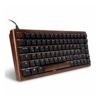 SKILLER SGK50 S3 Wood PBT (holz/schwarz, UK-Layout, Gateron G Pro 3.0 Yellow)