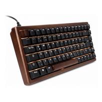 SKILLER SGK50 S3 Wood PBT (holz/schwarz, US-Layout, Gateron G Pro 3.0 Yellow)