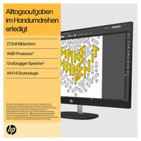 HP 27-cr0471ng - All-in-One (Komplettlösung) - Ryzen 7 7730U - RAM 16GB - SSD 512GB - NVMe - Radeon Graphics - 1GbE, Wi-Fi 6, Bluetooth - WLAN: 802.11a/b/g/n/ac/ax, Bluetooth 5.4 - Win 11 Home - Monitor: LED 68.6 cm (27) (CH8S7EA#ABD)