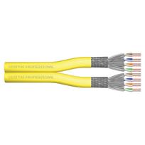 DIGITUS Verlegekabel Cat7a S/FTP duplex 500m gelb AWG22/1 Speditionsversand - Verlegekabel - Netzwerk