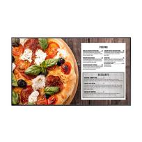 165.1cm/65 (3840x2160) AG Neovo QM-65 Digital Signage DisplayPort HDMI DVI VGA USB VESA 5ms Speaker 4K UHD Black
