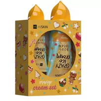 HISKIN_SET Crazy Ice Cream Mango rankų kremas 60ml + Mango kūno kremas 200ml