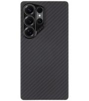 Juodas dėklas Samsung Galaxy S26 Ultra telefonui "Tactical MagForce Aramid Cover"
