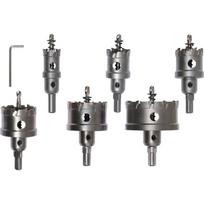 Gręžimo karūnų rinkinys metalui 22-65mm (TCT)