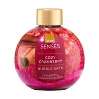 Cozy Cranberry spanguolių ir cinamono kvapo vonios putos, 250 ml, Avon