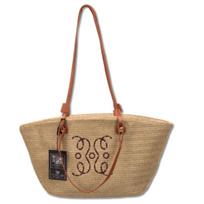 Moteriška šiaudinė rankinė BAD&BAGS, didelė