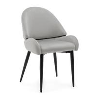 Kėdė NEW HOME BERGAMO, šviesiai pilka, 1 vnt.