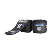 Power System Knee Wraps Elastiniai kelių apvyniojimai Grey