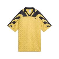 PUMA laisvalaikio marškinėliai vyrams PUMA ROAD TO UNITY Relaxed AOP Football Jersey - 62961955, geltoni, S