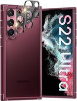 TOCOL "Samsung Galaxy S22 Ultra" dėklas, su 2 galinės kameros apsaugomis