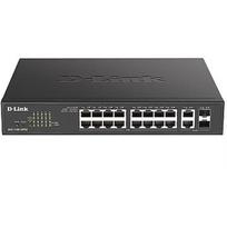 D-Link DGS-1100-18PV2 Smart Managed Switch 16x Gigabit Ethernet, 2x ComboGE/SFP, Desktop/19"-Rackmontage DGS-1100-18PV2