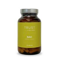 Maisto papildas TRUST NAC (N-acetil-L-cisteinas), Žalias Žingsnis, 60 kapsulių