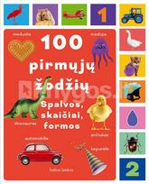 100 pirmųjų žodžių. Spalvos, skaičiai, formos - Gabjota Alūzaitė, Živilė Adomaitytė