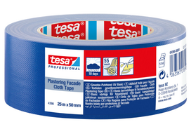 Tinkavimo juosta tesa® Professional 4398, fasadams, mėlyna, 50mm x 25mm.