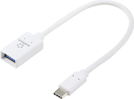 Renkforce USB-C® Adapter [1x USB-C® 5Gbps - 1x USB 3.2 Gen 1 Buchse A (USB 3.0)] 0.20 m verdrillte Paare (RF-6056892)