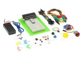 Atviro kodo elektronika ElecFreaks Micro:bit startinis rinkinys be Micro:bit mikrovaldiklio