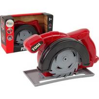 LEAN Toys DIY pjūklas su akumuliatoriumi, raudonas