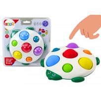 LEAN Toys Turtle Sensory Toy Educational Board Pop-It Tabs