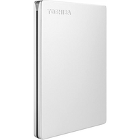 Toshiba Canvio Slim 1TB sidabrinis