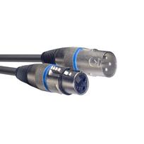 Audio kabelis XLR/XLR (m/f) Stagg SMC10 BL, 10 m