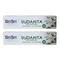 Sri Sri TATTVA Sudanta Herbal Gel Multi Action Toothpaste 100G X Pack Of 2 For Kids Adults
