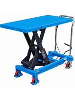Žirklinio keltuvo platforminis vežimėlis 1000 kg