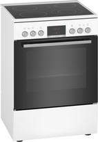Bosch HKR39C220 Serie 4 laisvai pastatoma elektrinė viryklė su stiklo keramikos kaitlente white | HKR39C220 | 4242005042036