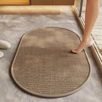 OEING Oval Bathroom Bath Mat