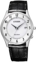 CITIZEN COLLECTION AS1060-11A Eco-Drive Radijo bangomis valdomas vyriškas laikrodis Safyro stiklas Amžinas kalendorius
