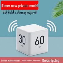 Miracle Cube Timer: Countdown Reminder for Student Time Management 25-5-45-15 min mėlyna