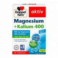 Doppelhertz Magnis 400 ir Kalis 30 tablečių 60g