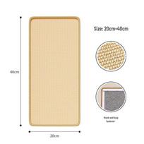 Wall-Mounted Sisal Cat Scratch Pad: Durable, Non-Shedding, Anti-Scratch, Sofa Protection Universal