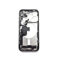 Rėmelis + smulkios dalys + įkrovimo lizdas skirtas iPhone 15 Pro (Titanium Blue) (Pulled / Grade C)