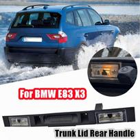 51133403611 BMW E83 X3 2004-2010 Automobilio bagažinės jungiklio mazgas Touring Bagažinės dangčio galinė rankena su mygtuku raktui
