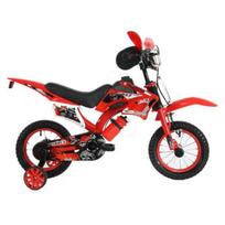 Naujas vaikiškas dviratis motociklo stiliumi, 12-16 colių - Lengvas, saugus ir stabilus mokymuisi 12 inch žalia