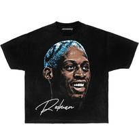 Dennis Rodman Legendinis Bulls Vintage Dėžutės Formos Marškinėliai Streetwear Y2K Unisex Marškinėliai XXXL