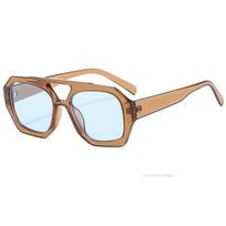 Retro Dvigubi Tilteliai Moteriški Saulės Akiniai Leopardiniai Arbatos Spalvos Gradiento Lęšiai Akiniai Prekės Ženklo Dizainerio Saulės Akiniai Oculos De Sol UV400