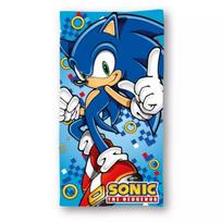 Sonic the Hedgehog vonios rankšluostis, paplūdimio rankšluostis 70 × 140 cm (greitai džiūstantis)