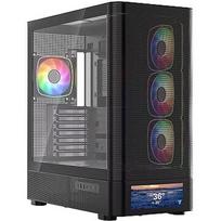 Modecom Volcano AQ500 ARGB, Tempered Glass, Black MC-A-AQ500-4FA-B