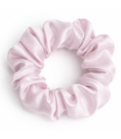 Šilkinės plaukų gumytės „Luxe Pink“